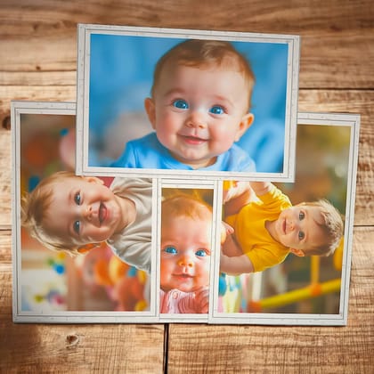 Cute Baby Wall Art Poster Set – Sweet and Adorable Posters for Nursery, Expecting Pregnant Women and Kids Room Decoration