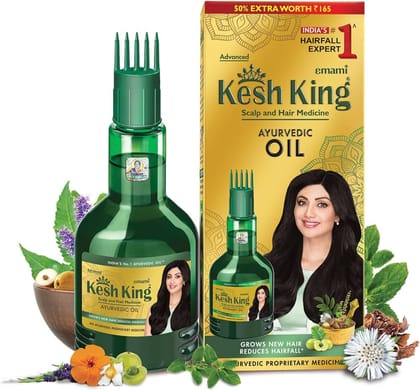 Emami Kesh King Scalp & Hair Medicine Oil: 200 ml