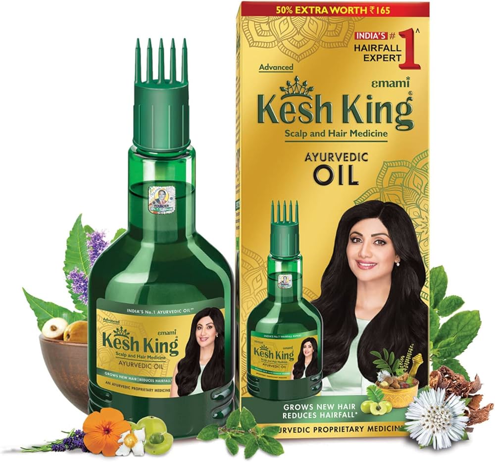 Emami Kesh King Scalp & Hair Medicine Oil: 200 ml