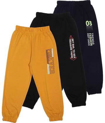 Cremlin Clothing Pack of 1 Boys Cotton Blend Trackpant ( Multi )