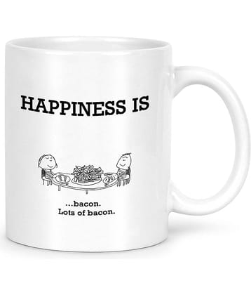 Idream Quote Printed Ceramic Coffee Mug 1 Pcs 330 mL