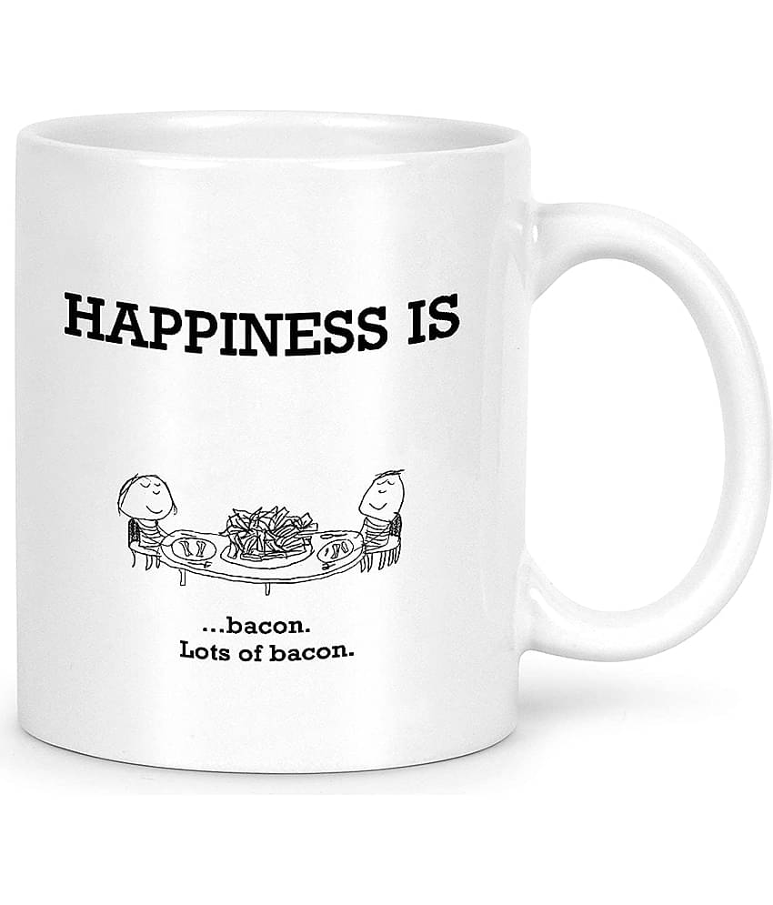Idream Quote Printed Ceramic Coffee Mug 1 Pcs 330 mL