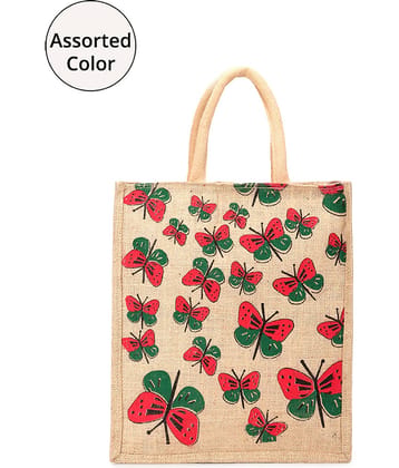 Mahek Accessories - Assorted Jute Lunch Bag Pack of 1