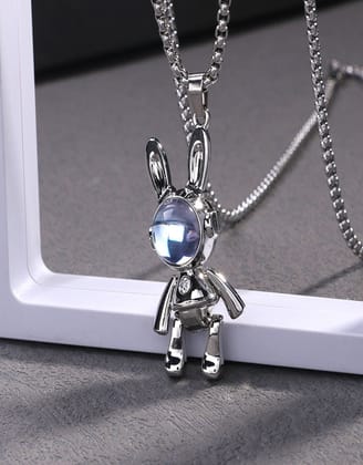 Astro Sky Pendant-With Box Chain / Silver