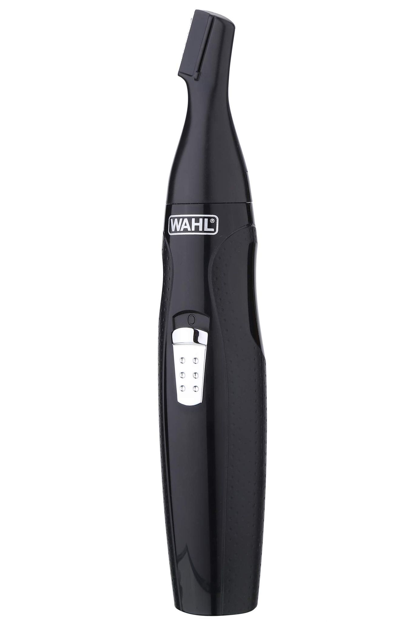 Wahl 5608-524 Cordless Mini Groomsman Grooming 3 in 1 Trimmer; 3 Taatchments: Nose Trimmer, Reciprocating head, Precision Detailer; Rinseable blades; Black Wahl 5608-524 Cordless Mini Groomsman Grooming 3 in 1 Trimmer; 3 Taatchments: Nose Trimmer, Recipr