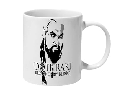 Multicolor Game Of Thrones Drogo Dothraki Blood Of My Blood Ceramic Mug