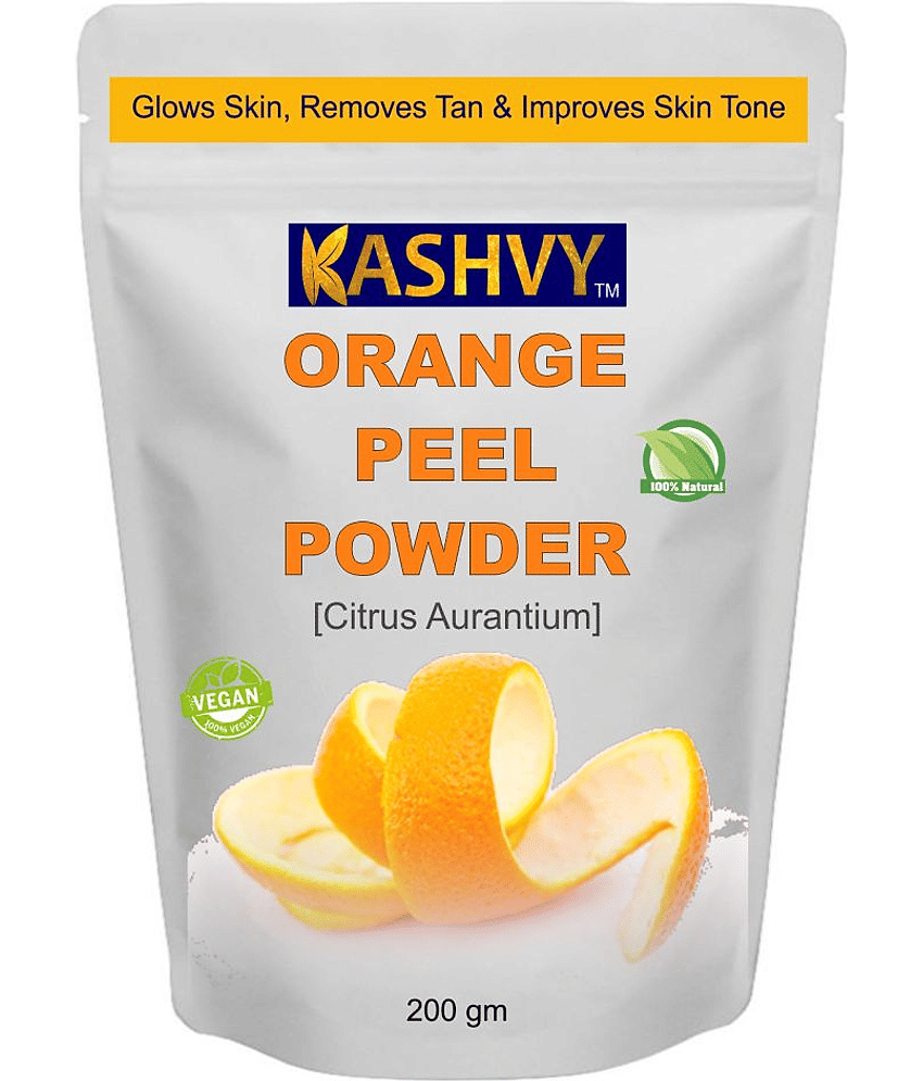 Kashvy Loose Powder Orange Peel Powder for Skin 200 gm