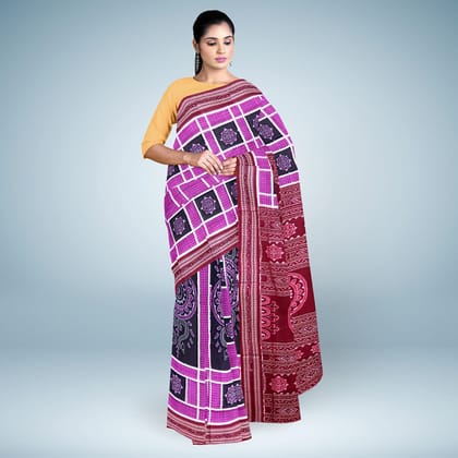 Bomkai Cotton Saree