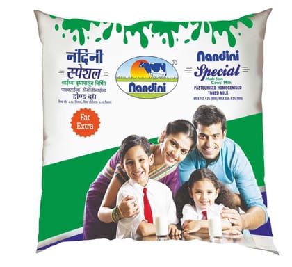Nandini Special Toned Milk, 500 ml