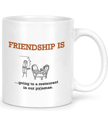 Idream Quote Printed Ceramic Coffee Mug 1 Pcs 330 mL