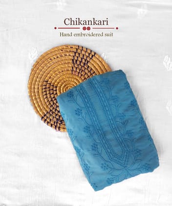 Modal Kurta Piece Blue