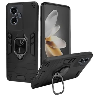 A rtistque Rugged Armor Bumper Back Case Cover for Oppo A59 5G | Ring Holder & Stand in-Built | Shockproof TPU Protective Design | 360 Degree Protection - Black A rtistque Rugged Armor Bumper Back Case Cover for Oppo A59 5G | Ring Holder & Stand in-Built A rtistque Rugged Armor Bumper Back Case Cover for Oppo A59 5G | Ring Holder & Stand in-Built | Shockproof TPU Protective Design | 360 Degree Protection - Black A rtistque Rugged Armor Bumper Back Case Cover for Oppo A59 5G | Ring Holder & Stand in-Built