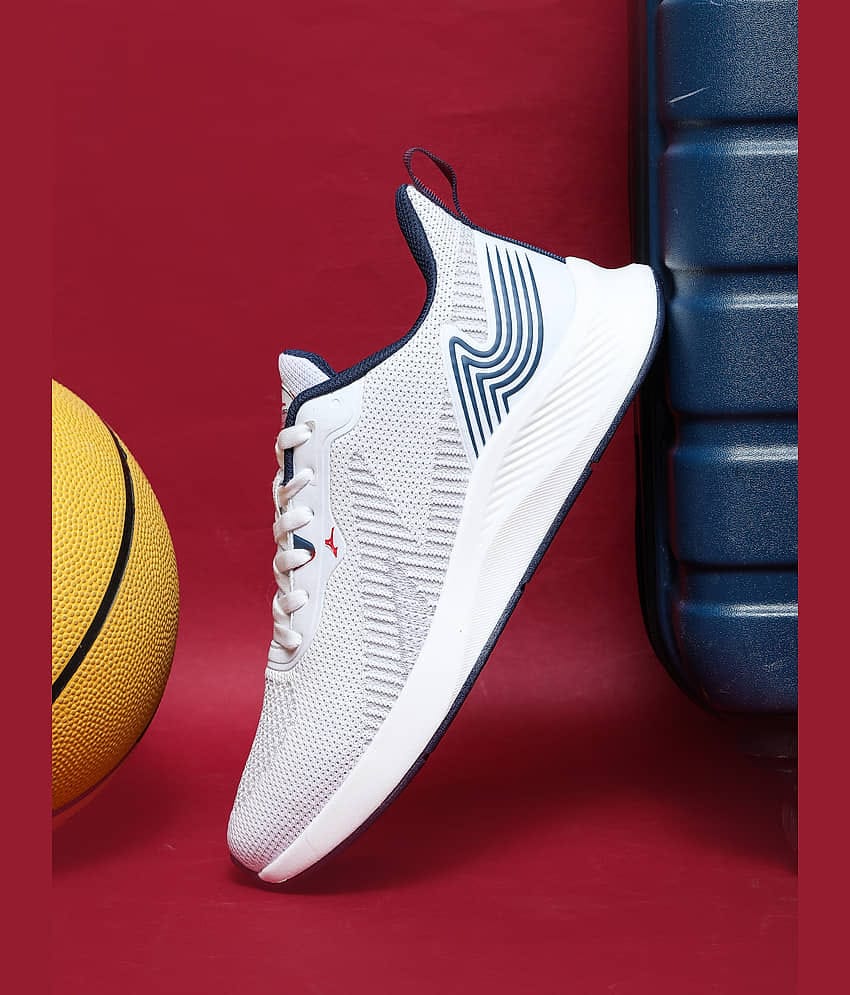 Abros ALLEN White Men's Sports Running Shoes