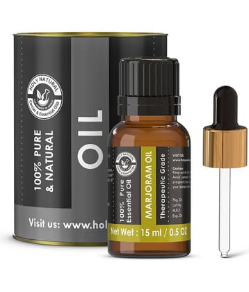 Holy Natural - Marjoram Essential Oil 15 mL (Pack of 1)