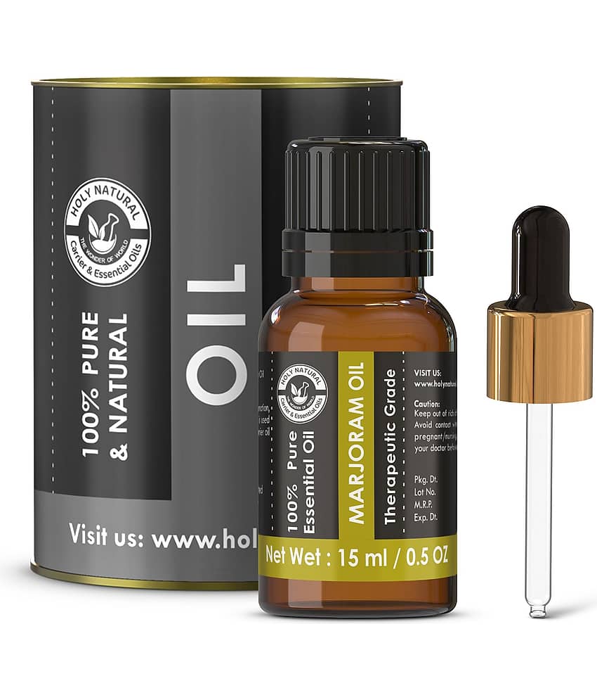 Holy Natural - Marjoram Essential Oil 15 mL (Pack of 1)