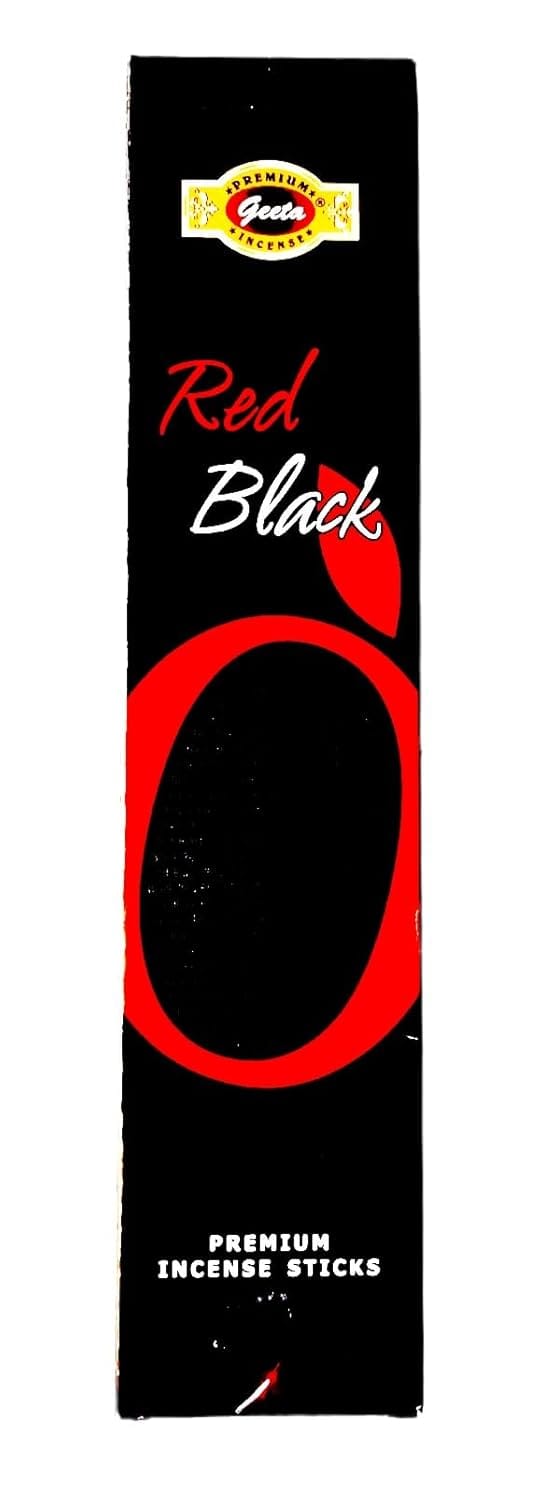 Red Black Premium Incense Stick with Natural Herbs and Long Lasting Fragrance 15gm