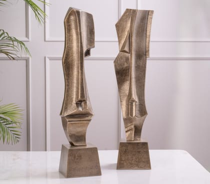 TWO FACED SCULPTURE-Small