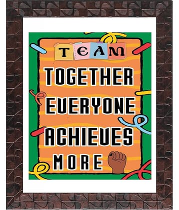 Indianara - Abstract Painting With Frame