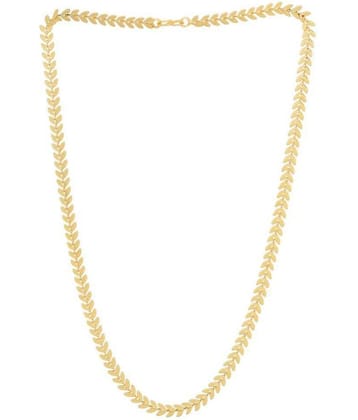 shankhraj mall Gold Plated Chain ( Set of 1 )