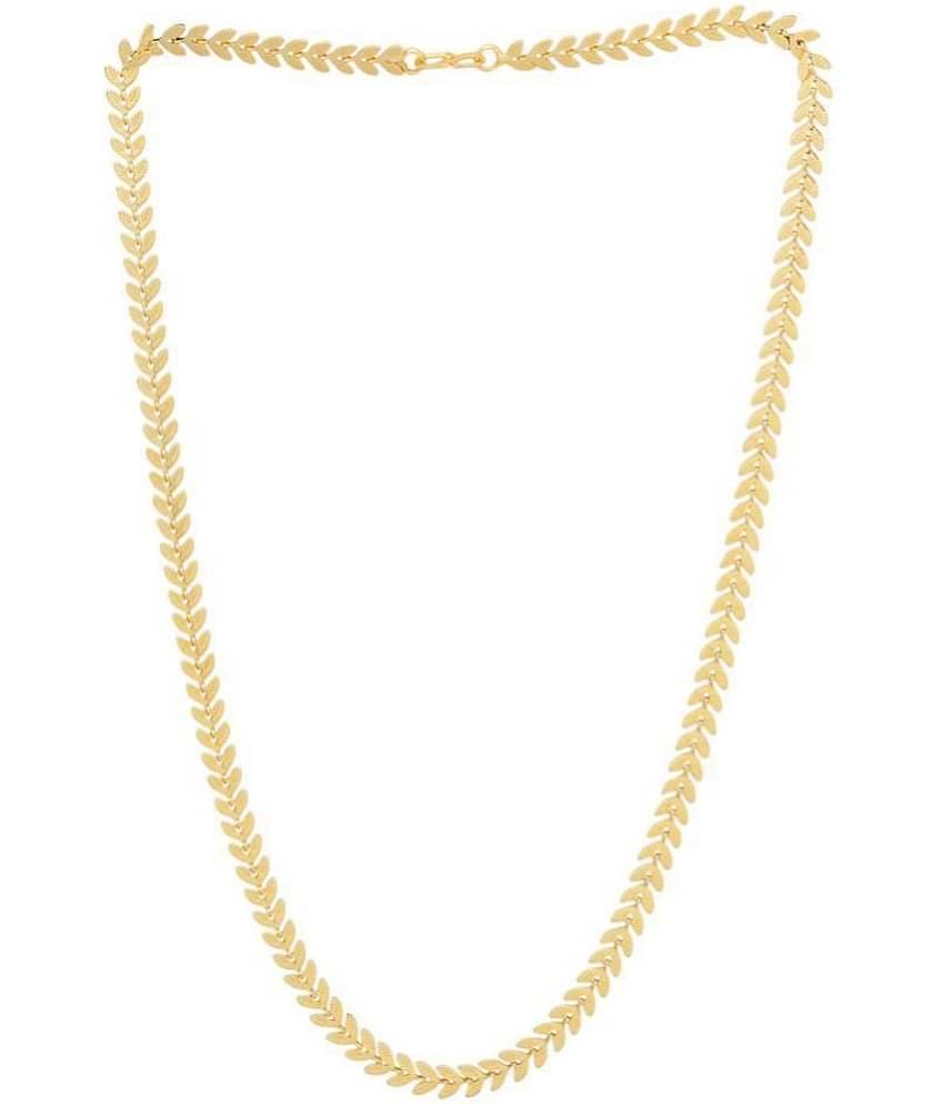 shankhraj mall Gold Plated Chain ( Set of 1 )