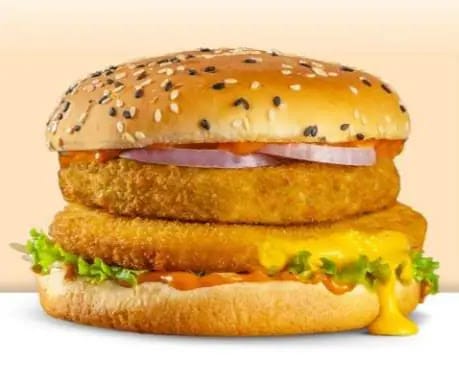 Veggie Cheese Bomb Burger
