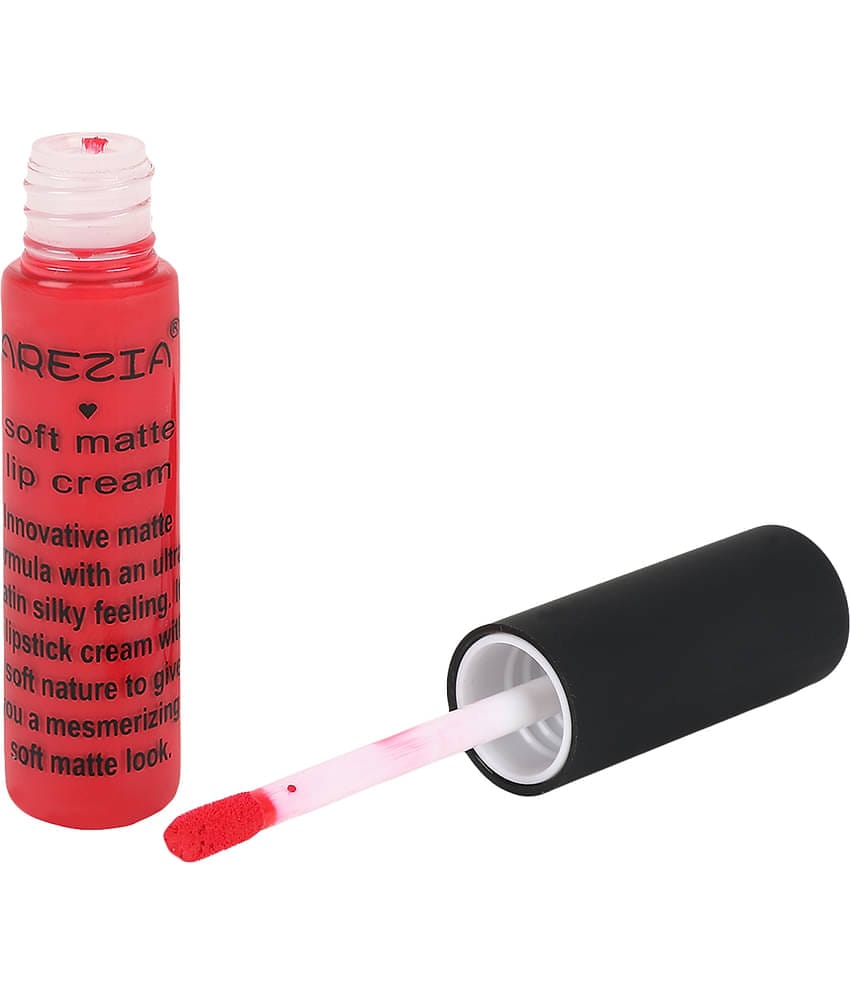 Arezia Soft Matte Lip Cream Vivid Red 6.5g