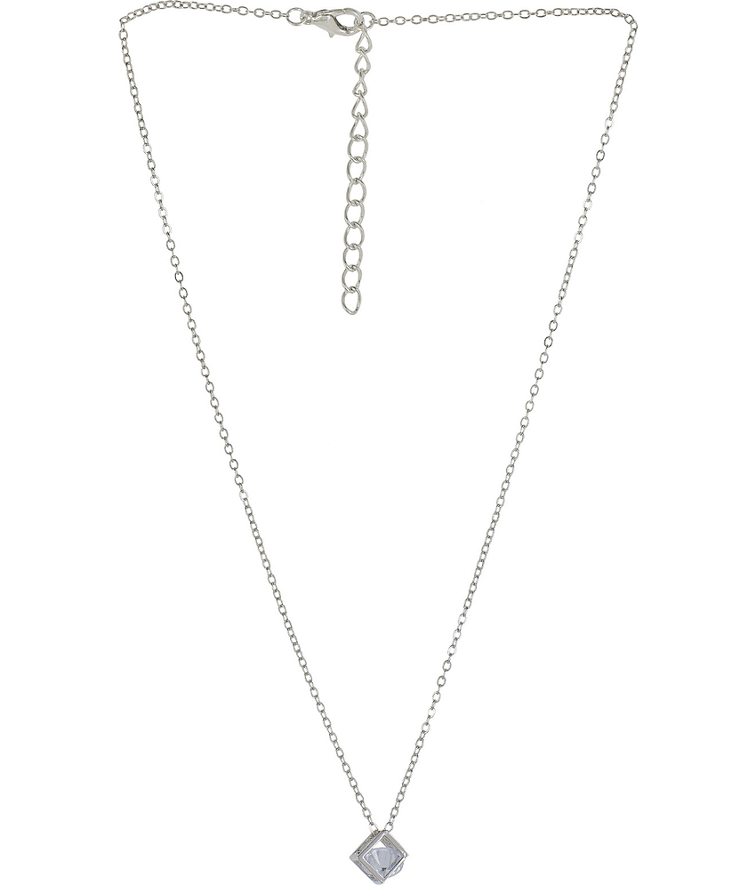 Jiyanshi fashion White Pendant set ( Pack of 1 )