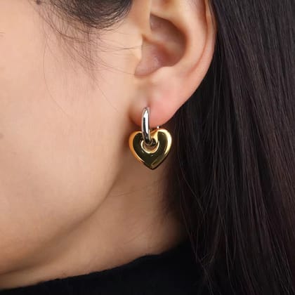 Swoon Dual Tone Anti-tarnish earrings