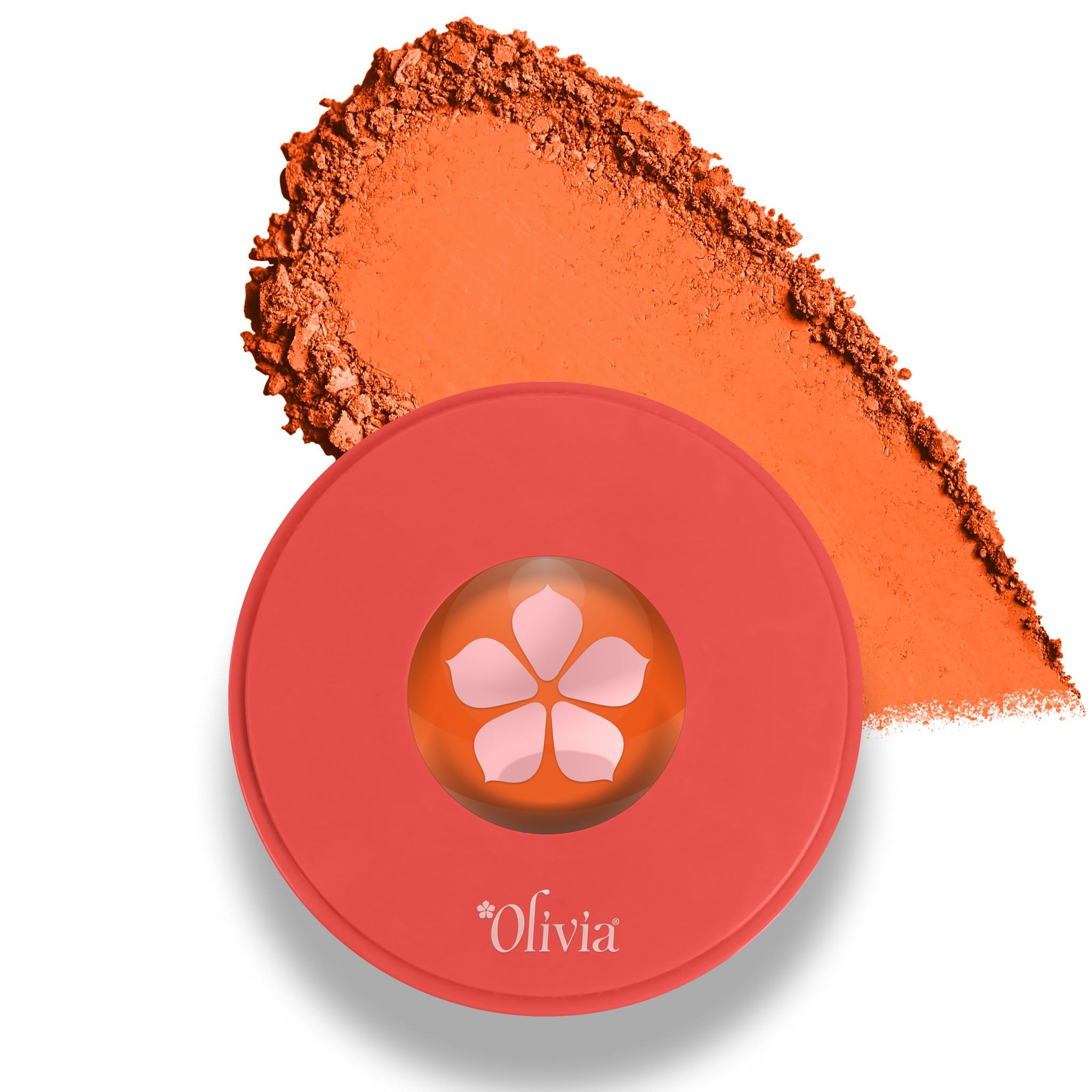Olivia Skinsync Pan Cake 30g | Full Coverage Waterproof Makeup Base | Velvety Matte Finish | Hides Blemishes | Sweat-Resistant | UV Protection | Long-Lasting & Crease-Free Wear | 30 Orange Mousse Olivia Skinsync Pan Cake 30g | Full Coverage Waterproof Ma