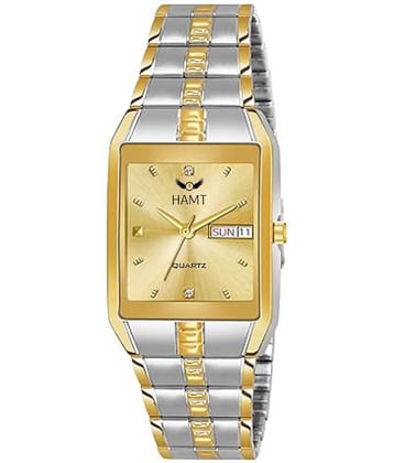 HAMT Gold Metal Analog Men's Watch