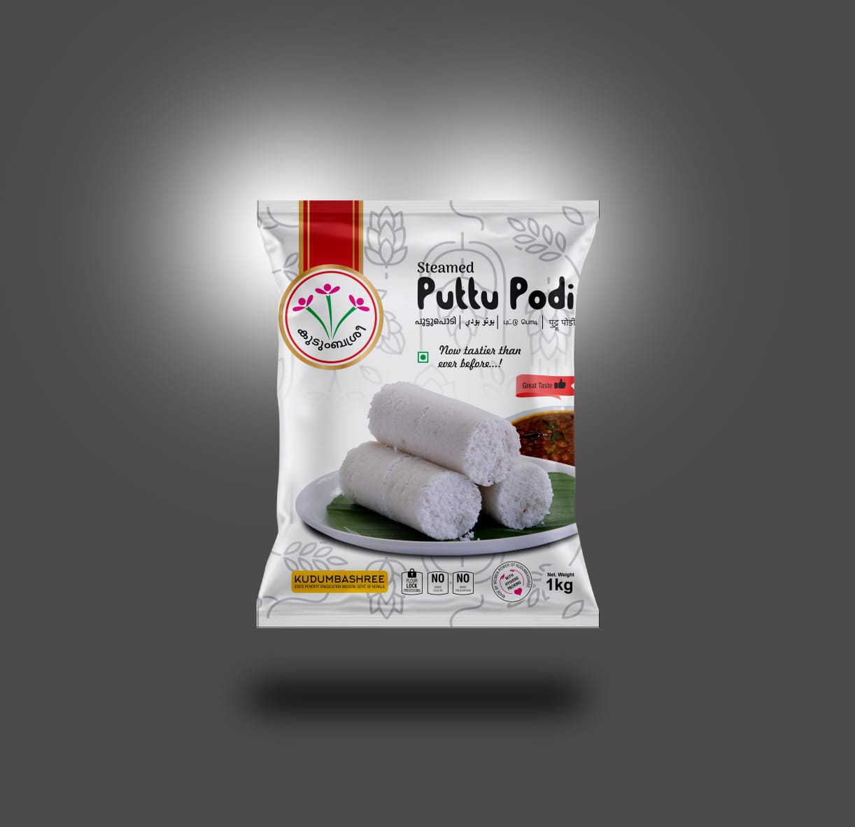 Kudumbashree Steamed Puttu Podi – Authentic Kerala Blend (1000)