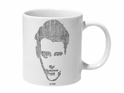 Multicolor Friends Joey How You Doin Black And Ceramic Mug