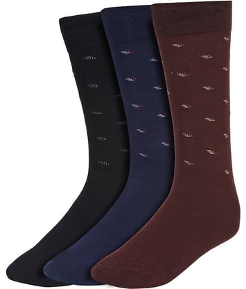 Creature Black Formal Mid Length Socks Pack of 3
