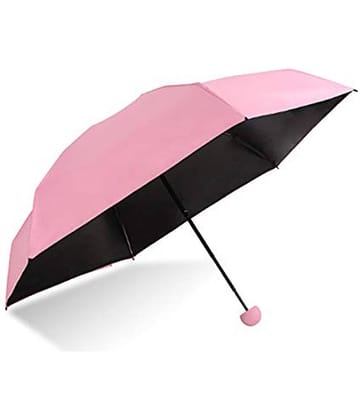 Eastern Club Stylish & Cute Capsule Travel Umbrella 4 Fold Strong & UV Proof Sun-Rain Umbrella