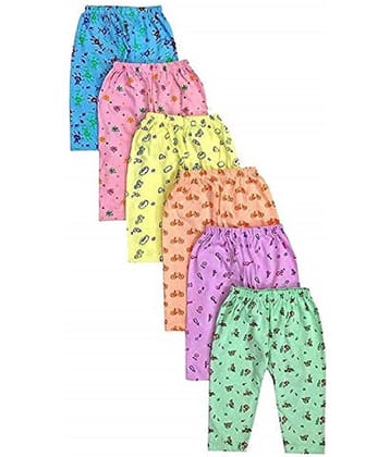 PENYAN Pack of 6 Baby Girls Cotton Legging ( Multi )
