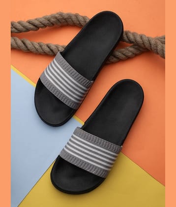 KAPANI Grey Men's Slide Flip flop