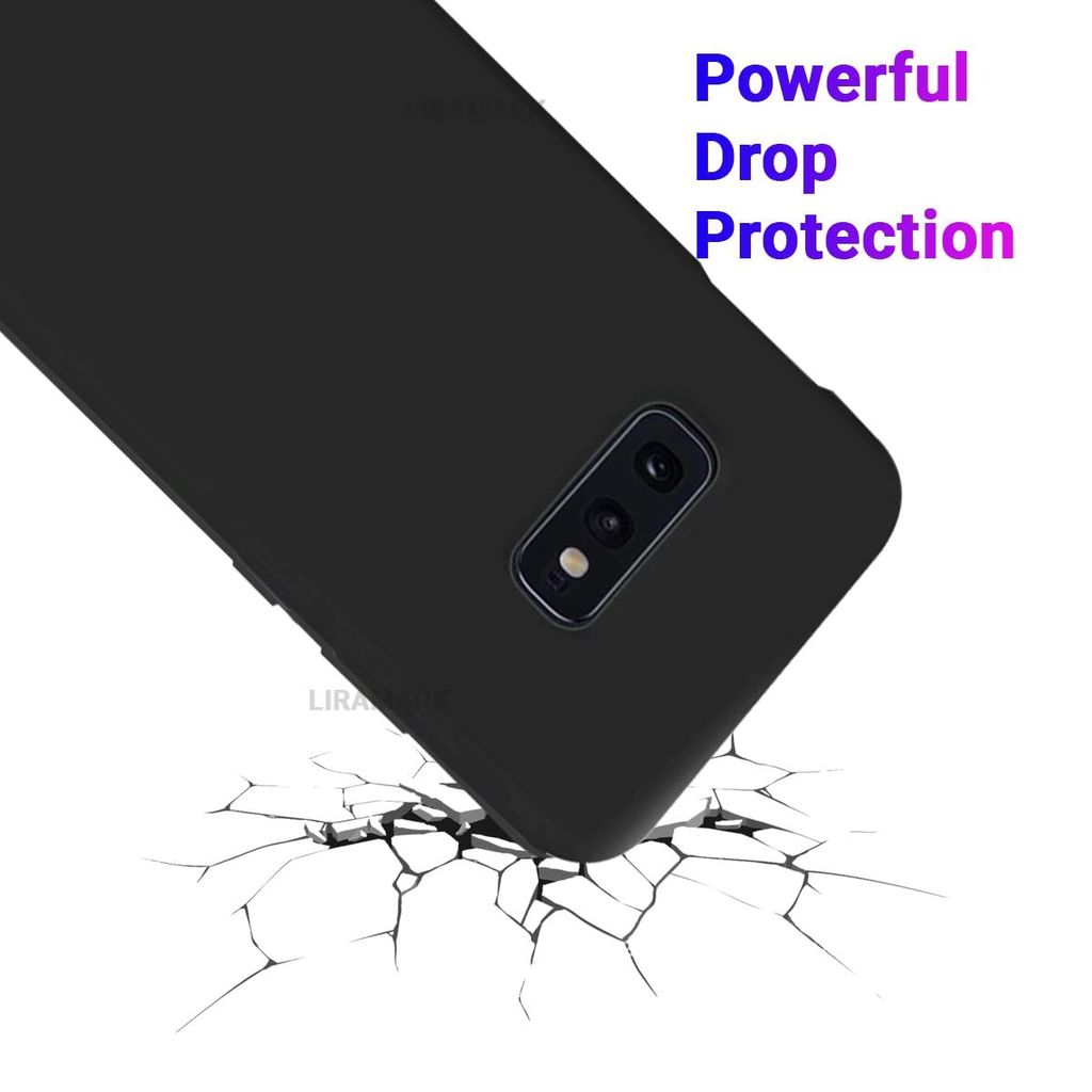 LIRAMARK Liquid Silicone Soft Back Cover Case for Samsung Galaxy S10e