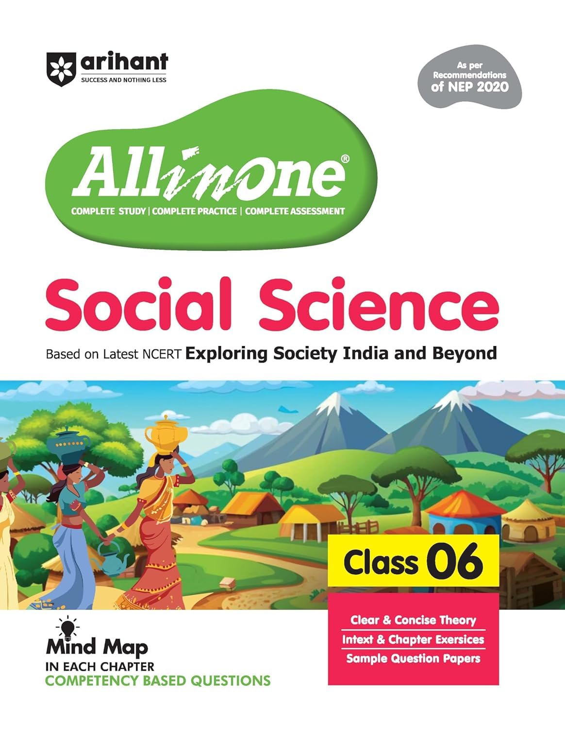Arihant All in One Social Science for Class 6 | As per Recommendations of NEP 2020 | Based on the latest NCERT Exploring Society India and Beyond- aall6sstg [Paperback] [Oct 30, 2024] Arihant