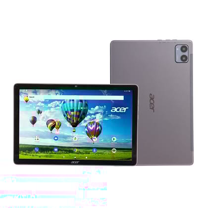 Acer One 10 T9-1212L Tablet 25.65 cm (10.1") Screen Size with 6GB RAM and 128GB ROM, Wi-Fi + 4G LTE(Calling), Android 12- Grey