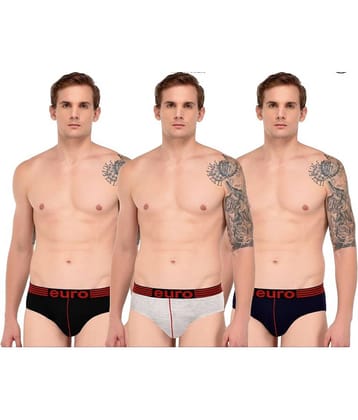 Euro Multi Brief Pack of 3