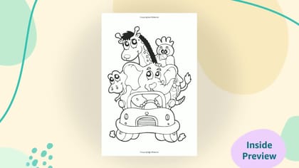 Jumbo Cartoon Colouring Book 5 for Kids Age 1 -6 Years | A3 Big Size Copy Colour Book with 24 Pages |Drawing, Colouring for Preschool Earlylearners (Jumbo Cartoon Colouring Books) [Paperback] Dreamland Publications [Paperback] Dreamland Publications
