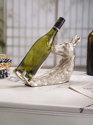 Trot & Tilt Bottle Holder-Silver
