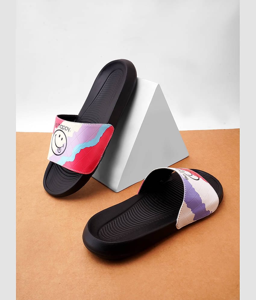 PERY PAO Black Men's Slide Flip Flop