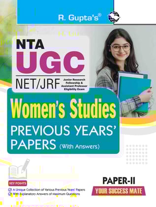 NTA-UGC-NET/JRF: Women's Studies (Paper II) Previous Years' Papers [Paperback] [Dec 05, 2025] RPH Editorial Board