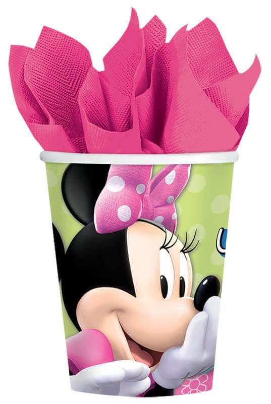 Minnie Mouse 9oz Cups - 8PC - Party and Festive Needs | Buy online on ZillyBuy