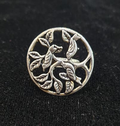 Silver Art Rings.b