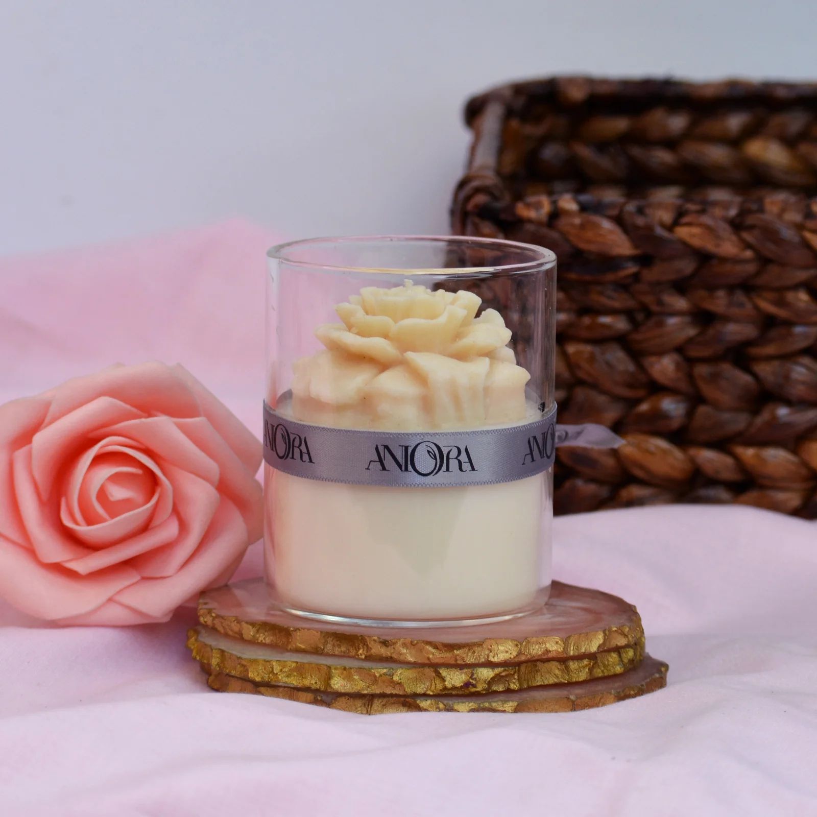Floral Jar Candle Oud