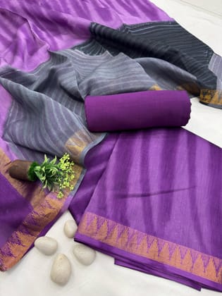 Maheshwari Silk Suit