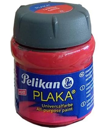 PAINT PLAKA STD CARAMINE RED 50 ML