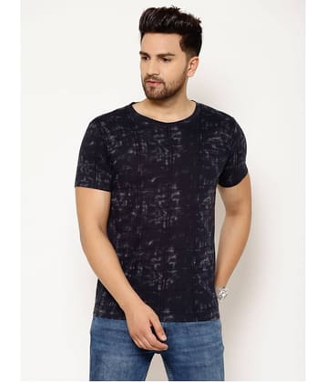 EPPE Pack of 1 Cotton Regular Fit Men's T-Shirt ( Black )